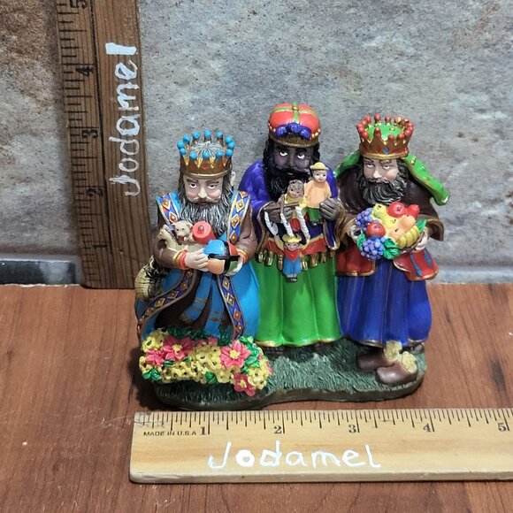 International Santa Claus Collection The Three Kings Nicaragua Figurine 1993 - Picture 9 of 10
